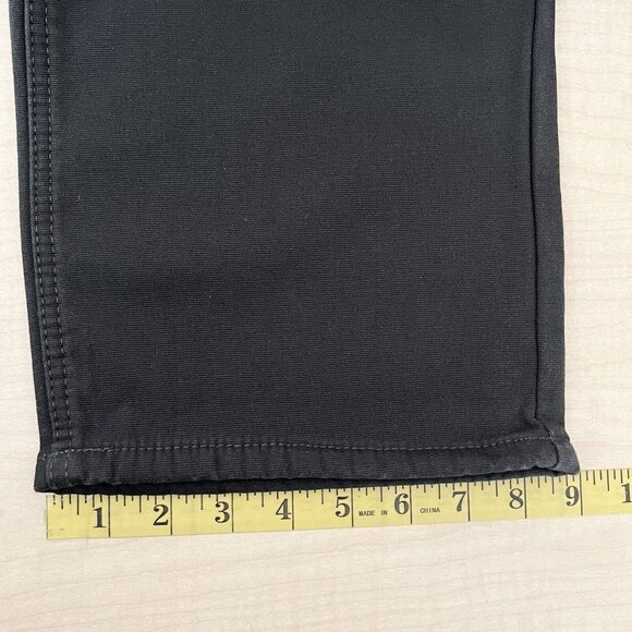 Weatherproof Vintage Men Canvas Pant 40X30 Bonded Fleece Lined Stretch Black NWT - Picture 12 of 12